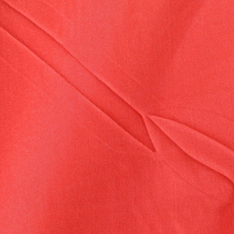 100% Polyester Woven Fabric, 60 gsm, 150 cm — Red