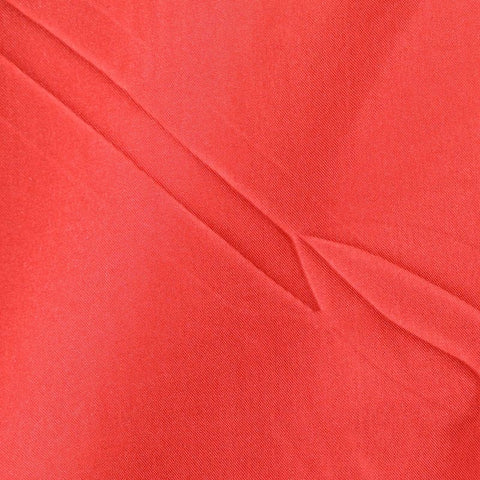 100% Polyester Woven Fabric, 60 gsm, 150 cm — Red