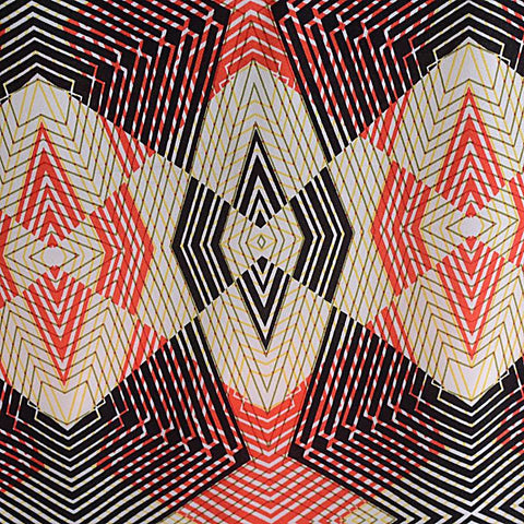 Black Diamonds Linen-Look, Polyester