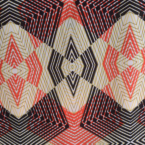 Black Diamonds Linen-Look, Polyester