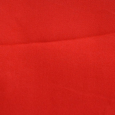 100% Polyester Chiffon Fabric, 85 gsm, 150 cm — Red