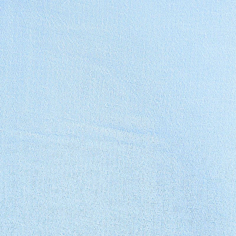 100% Polyester Chiffon Fabric, 70 gsm, 150 cm — Blue