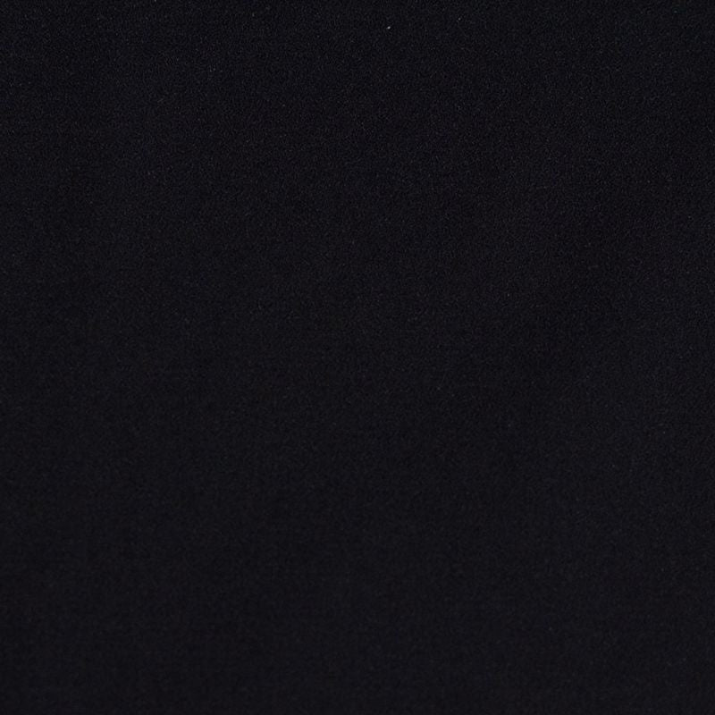 100% Polyester Linen-Look Fabric, 130 gsm, 150 cm — Black, ref EF-8046