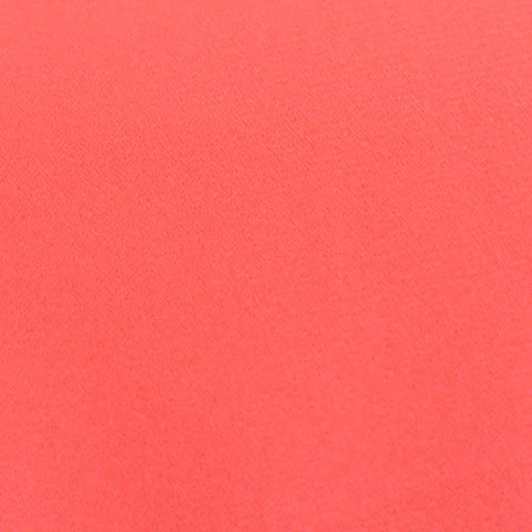 100% Polyester Linen-Look Fabric, 115 gsm, 145 cm — Red