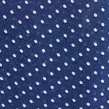100% Polyester Chiffon Fabric, 90 gsm, 150 cm — Navy — texture