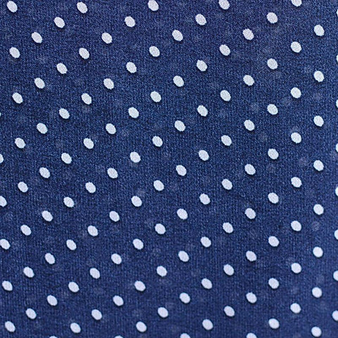 100% Polyester Chiffon Fabric, 90 gsm, 150 cm — Navy