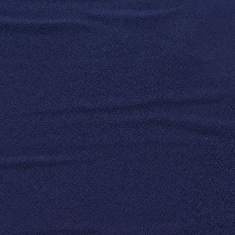 Navy Linen-Look, Polyester