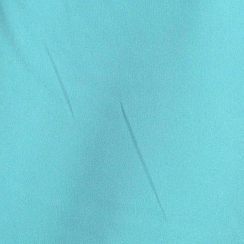 Washed 100% Polyester Satin Fabric, 100 gsm, 150 cm — Blue