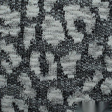 White Abstract Chunky Knit, Cotton-Poly — texture