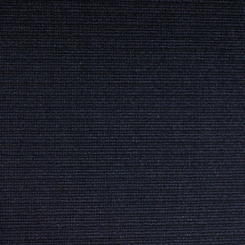 Dark Blue Marl Interlock Knit, Polyester, 459 gsm