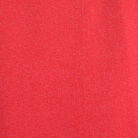 Polyester Stretch Knit Fabric, 230 gsm, 164 cm — Red