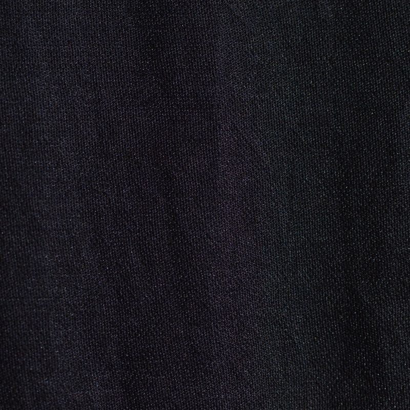 100% Polyester Knit Fabric, 160 gsm, 160 cm — Black, ref EF-8361