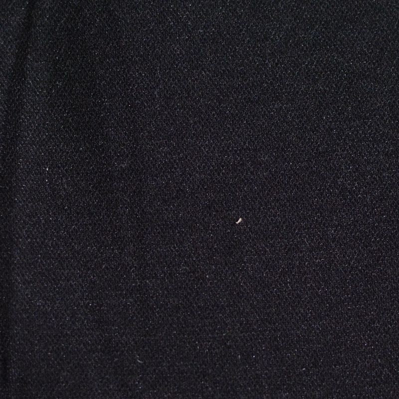 Viscose Nylon Stretch Knit Fabric, 410 gsm, 150 cm — Black