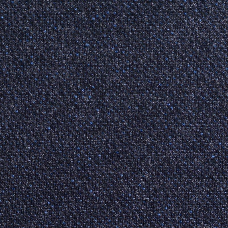 Dark Blue Marl Knit, Polyester, 447 gsm