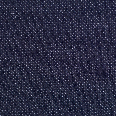 Dark Blue Marl Knit, Polyester, 445 gsm