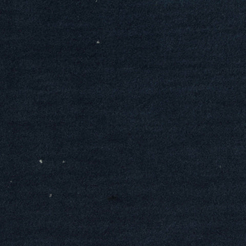 Brushed Cotton Polyester Stretch Sateen Fabric, 267 gsm, 136 cm — Navy