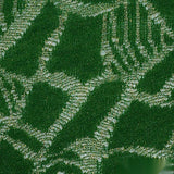 Acrylic Metallic Chunky Knit Fabric, 135 gsm, 150 cm — Green — texture
