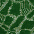 Acrylic Metallic Chunky Knit Fabric, 135 gsm, 150 cm — Green, ref EF-8419