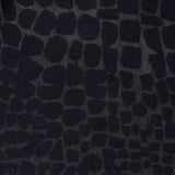 Animal Print Cotton Polyester Jersey Knit Fabric, 120 gsm, 152 cm — Black