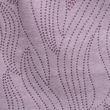 Dark Purple Wavy-Line Jersey Knit — texture