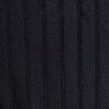 Black Subtle-Fleck Knit, Polyester