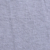 Heather Grey Marl Rib Knit, Poly-Viscose — texture
