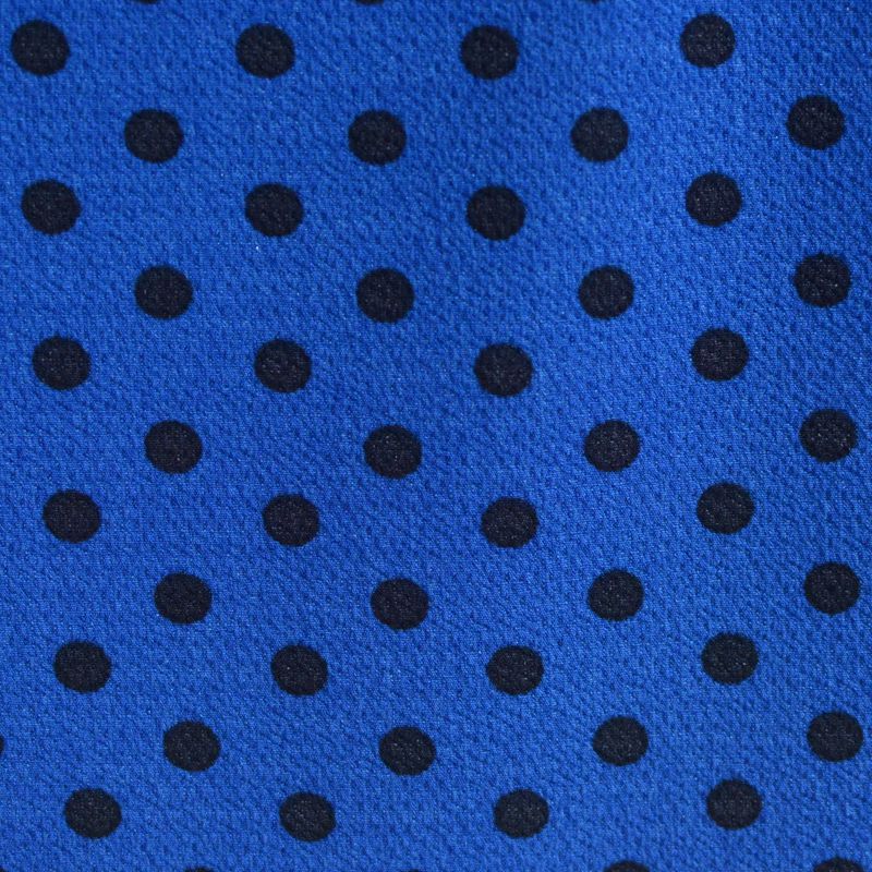 Black Dots Chiffon, Polyester, 125 gsm, 147 cm