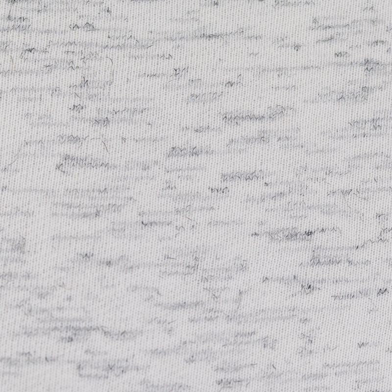 Light Grey Heathered-Marl French Terry, Cotton-Poly, 280 gsm