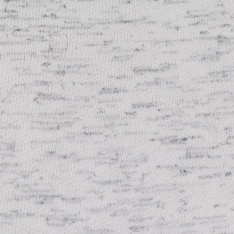 Light Grey Heathered-Marl French Terry, Cotton-Poly, 280 gsm