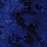 Black Floral Knit, Polyester