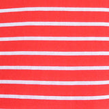Red Horizontal-Stripe Knit — texture