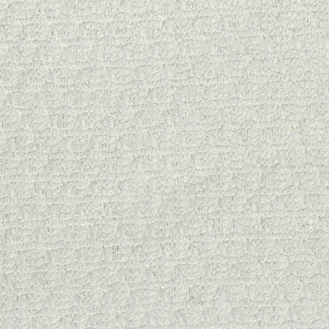 Off-White Geometric Jacquard, Polyester, 105 gsm