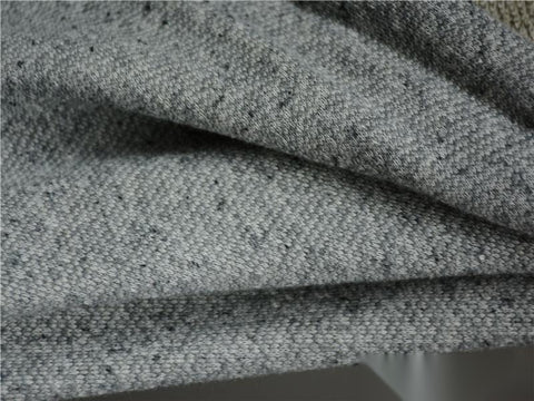 Grey Marl French Terry, Cotton, 230 gsm, 165 cm