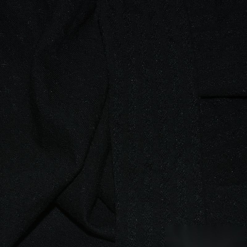 Black Lines Poplin, 132 gsm