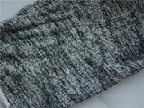 Heathered Grey Marl French Terry, Cotton-Viscose