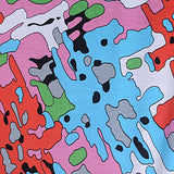 Pink Abstract Knit, Viscose — texture