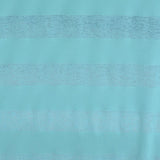 Aqua Horizontal-Stripe Knit, Polyester
