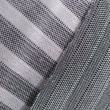 Black Stripes Interlock Knit, Modal-Poly — texture