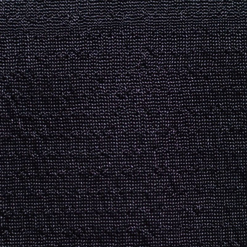 Black Marl Crepe, Polyester, 142 gsm