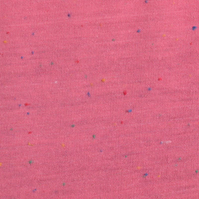 Pink Marl Jersey Knit, Polyester, 150 gsm