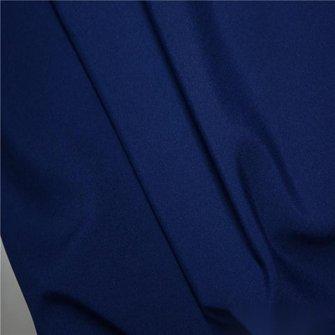 100% Polyester Woven Fabric, 185 gsm — Navy