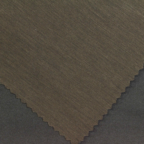 Dark Olive Marl Scuba Knit, Poly-Viscose