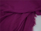 Polyester Viscose Chunky Knit Fabric, 190 gsm, 160 cm — Purple