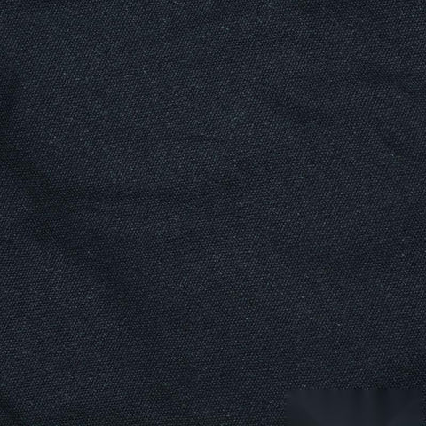 100% Cotton Canvas Fabric, 270 gsm, 140 cm — Black