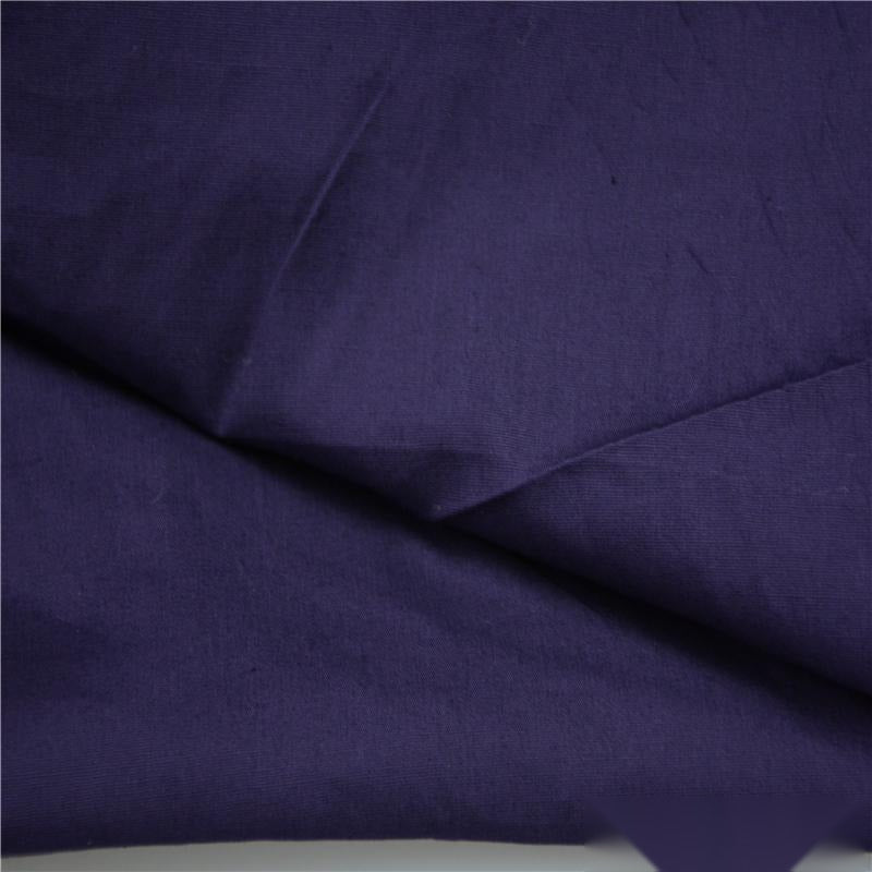 100% Cotton Poplin Fabric, 155 gsm — Navy