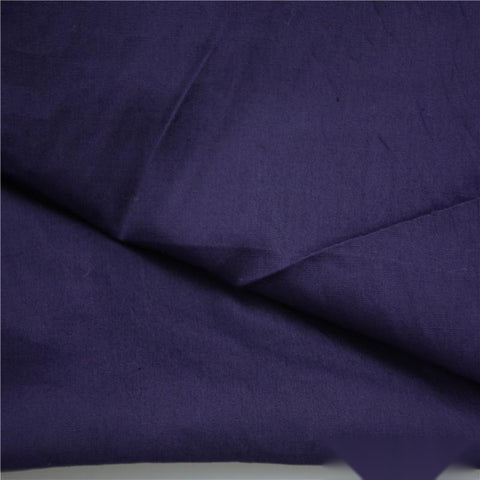100% Cotton Poplin Fabric, 155 gsm — Navy