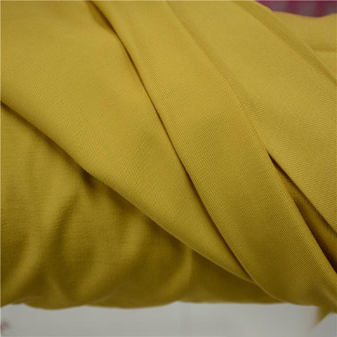 100% Cotton Woven Fabric, 295 gsm — Yellow