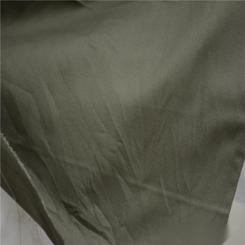 100% Cotton Twill Fabric, 190 gsm, 140 cm — Khaki
