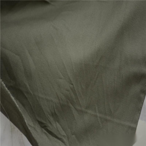 100% Cotton Twill Fabric, 190 gsm, 140 cm — Khaki