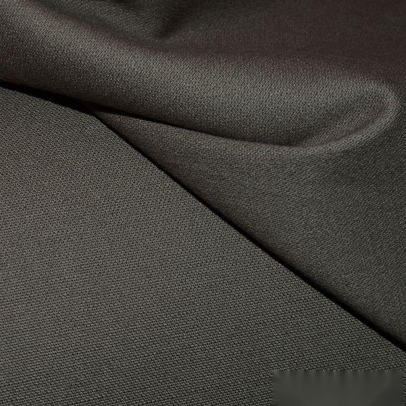 Brushed Cotton Stretch Woven Fabric, 254 gsm — Grey